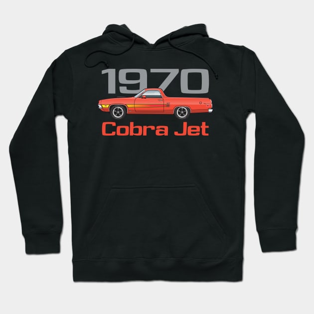 1970-Calypso Red Hoodie by JRCustoms44